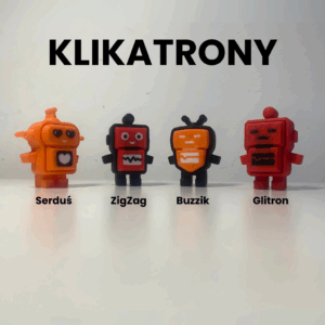 Kolekcja Klikających Robocików - Klikatrony